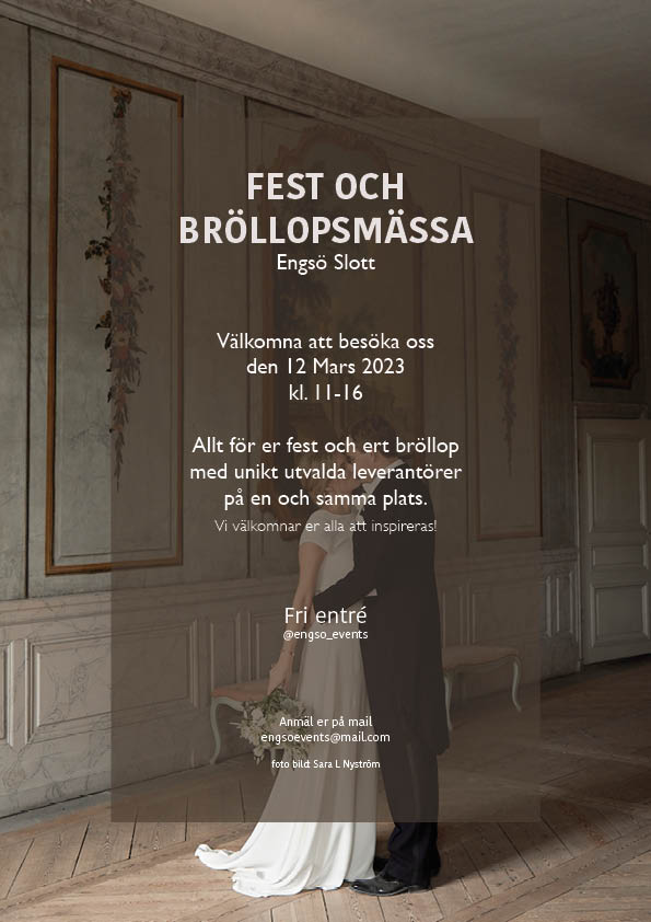 Fest- och bröllopsmässa på Ängsö slott